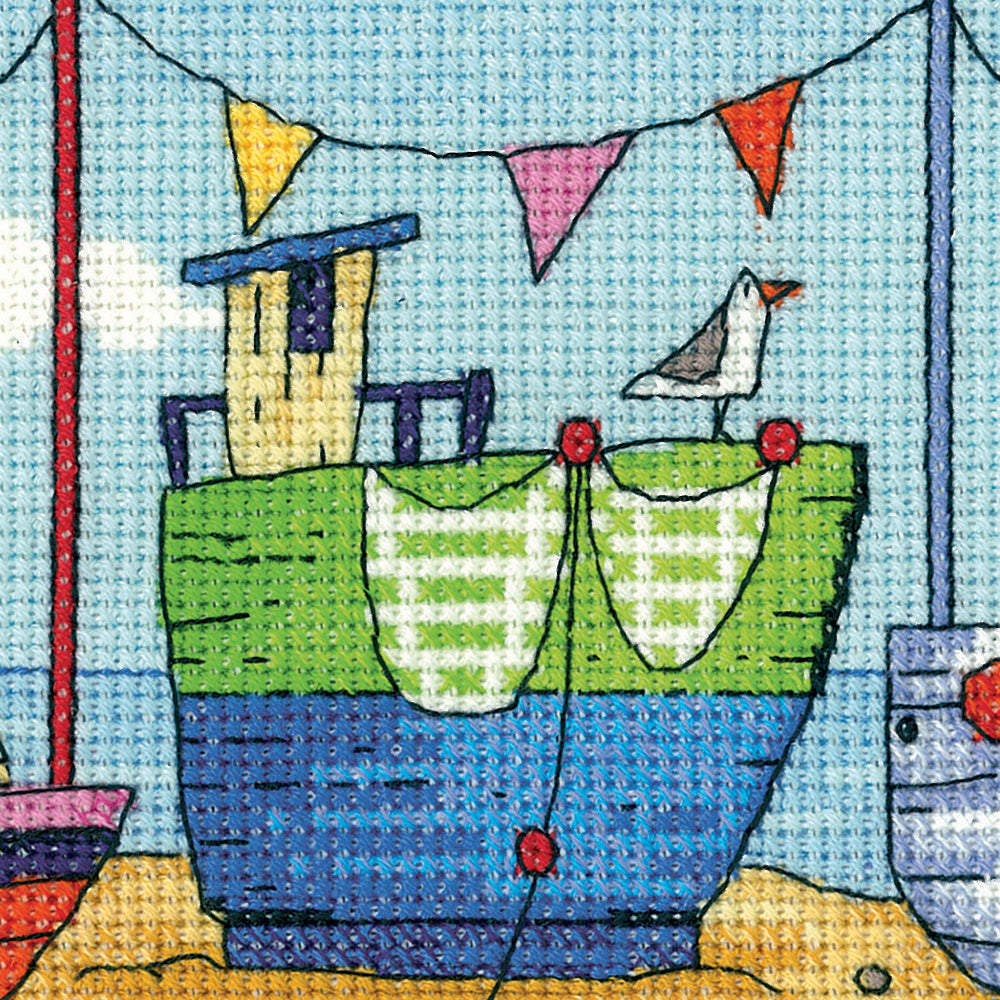 Boats cross stitch kit - BSBO1277