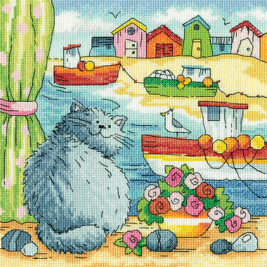 Beach View cross stitch kit - BSBV1770