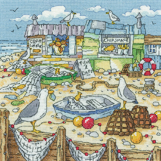 Chip Shack cross stitch kit - BSCH1594