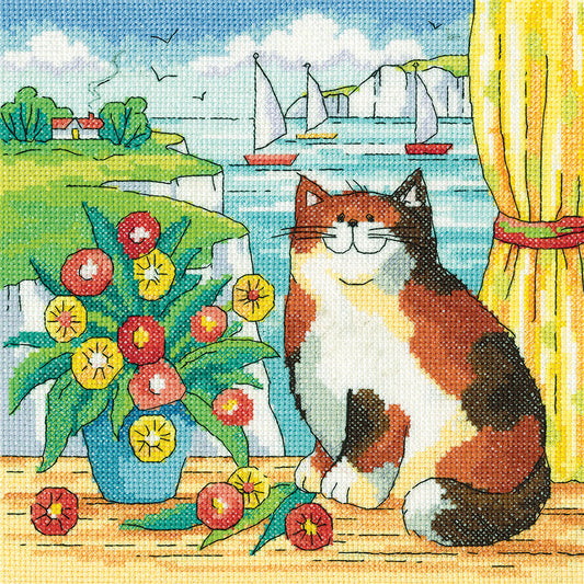 Coastal View cross stitch kit - BSCV1769