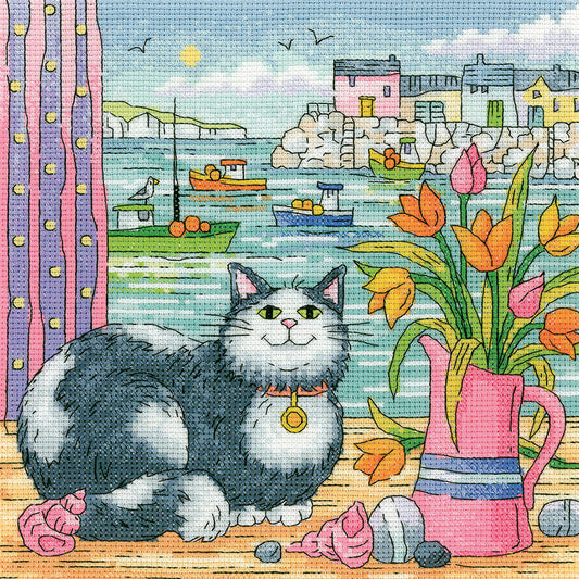 Harbour View cross stitch kit - BSHV1609