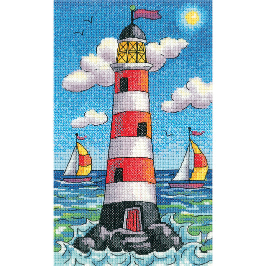 Lighthouse by Day cross stitch kit - BSLD1388