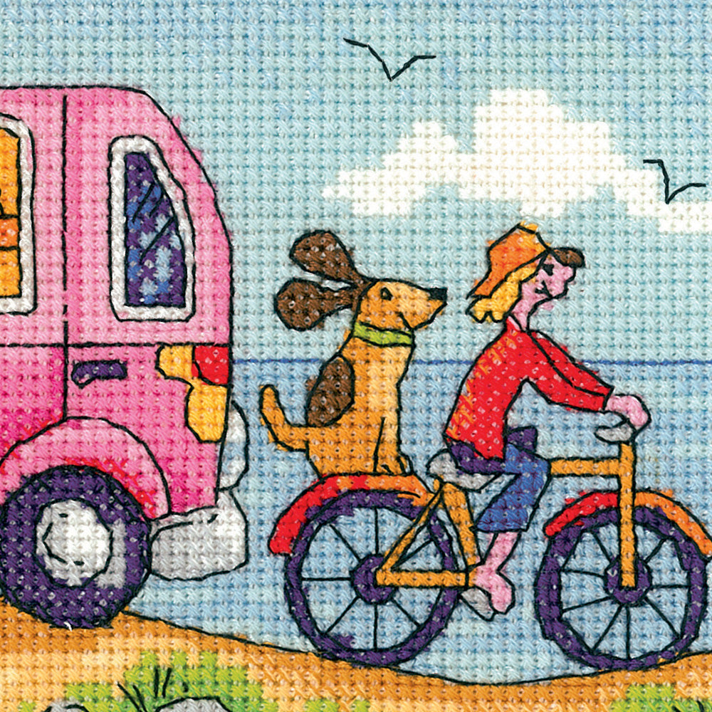 Are We There Yet? cross stitch kit - BSTY1272