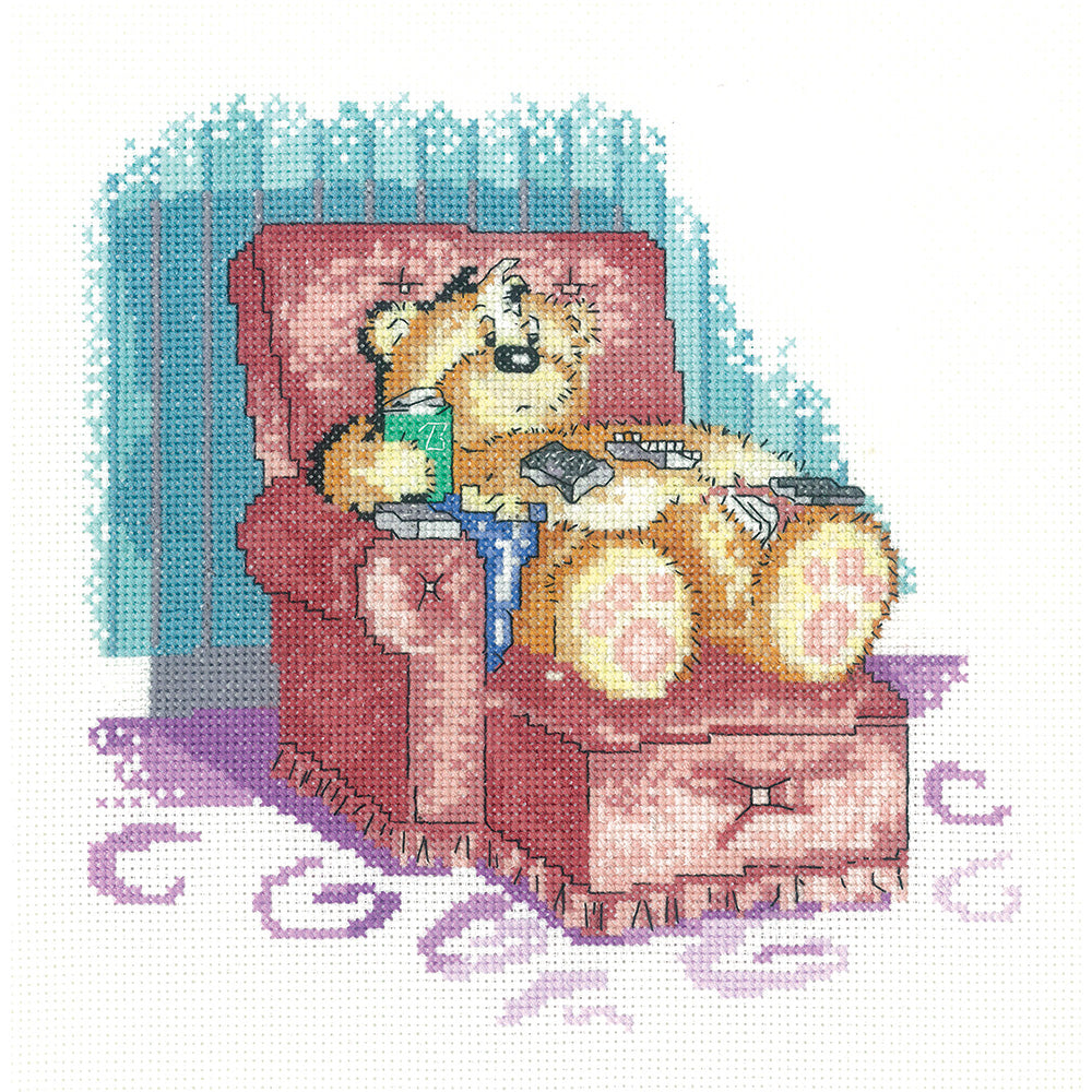 Couch Potato (Norman) cross stitch chart pack - BTCP1042C