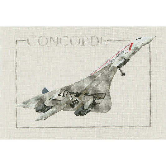 BAC Concorde cross stitch chart pack - CCD265C