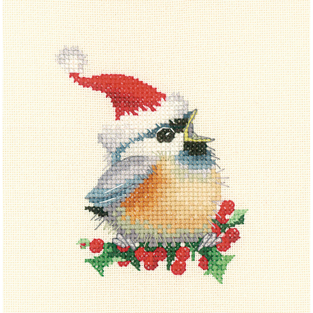 Christmas Chick cross stitch kit - CDXC866