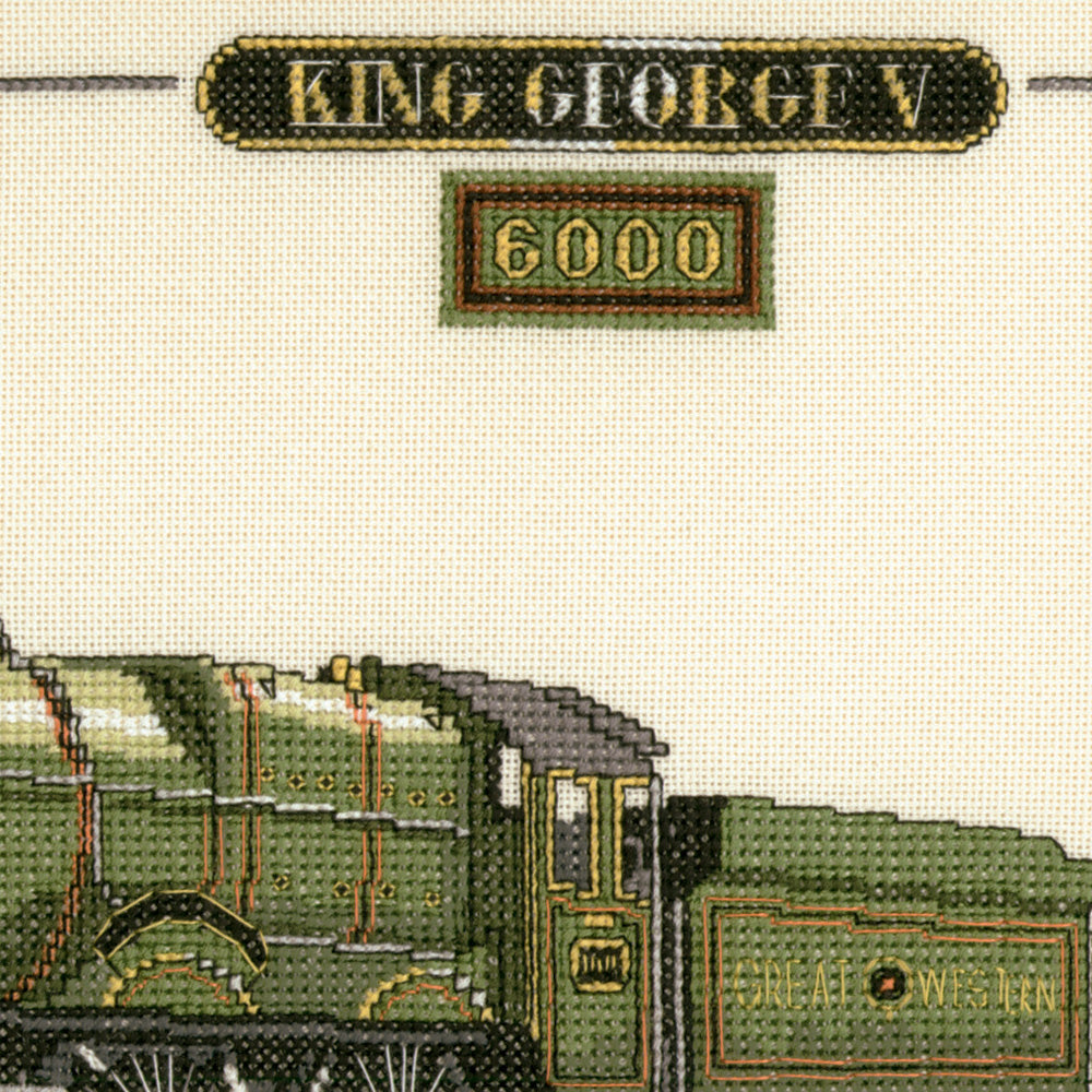 King George V cross stitch chart pack - CGF231C