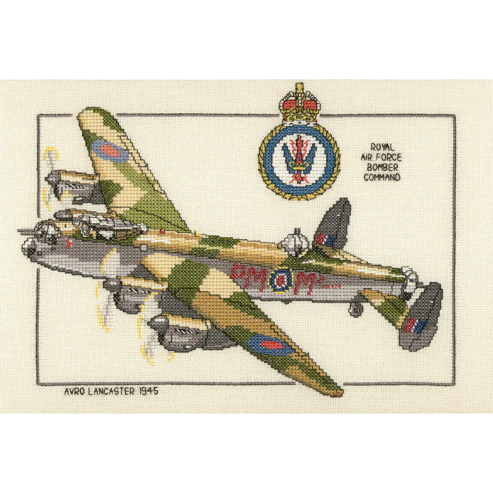 Avro Lancaster cross stitch kit - CLA168