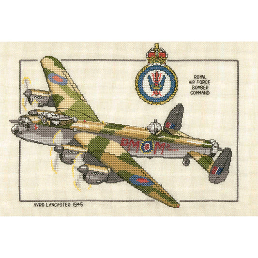 Avro Lancaster cross stitch chart pack - CLA168C