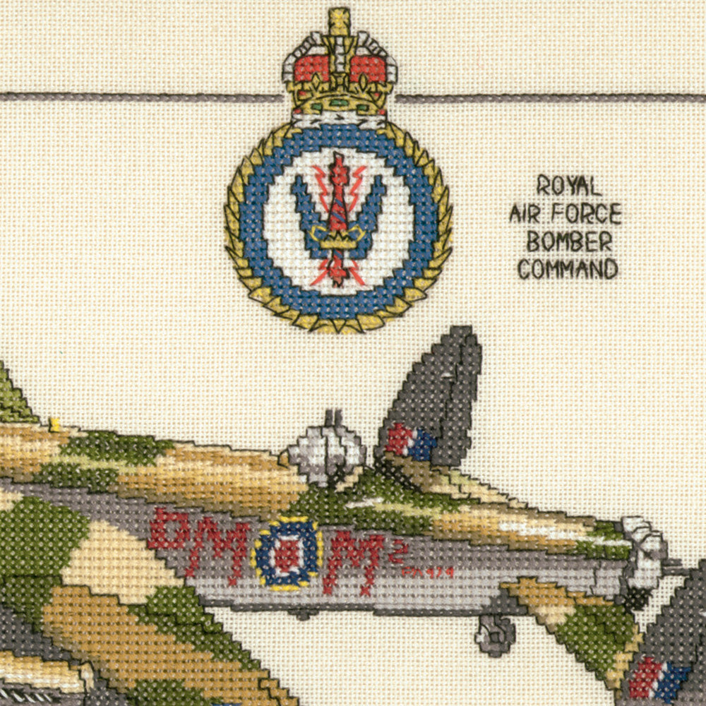 Avro Lancaster cross stitch chart pack - CLA168C