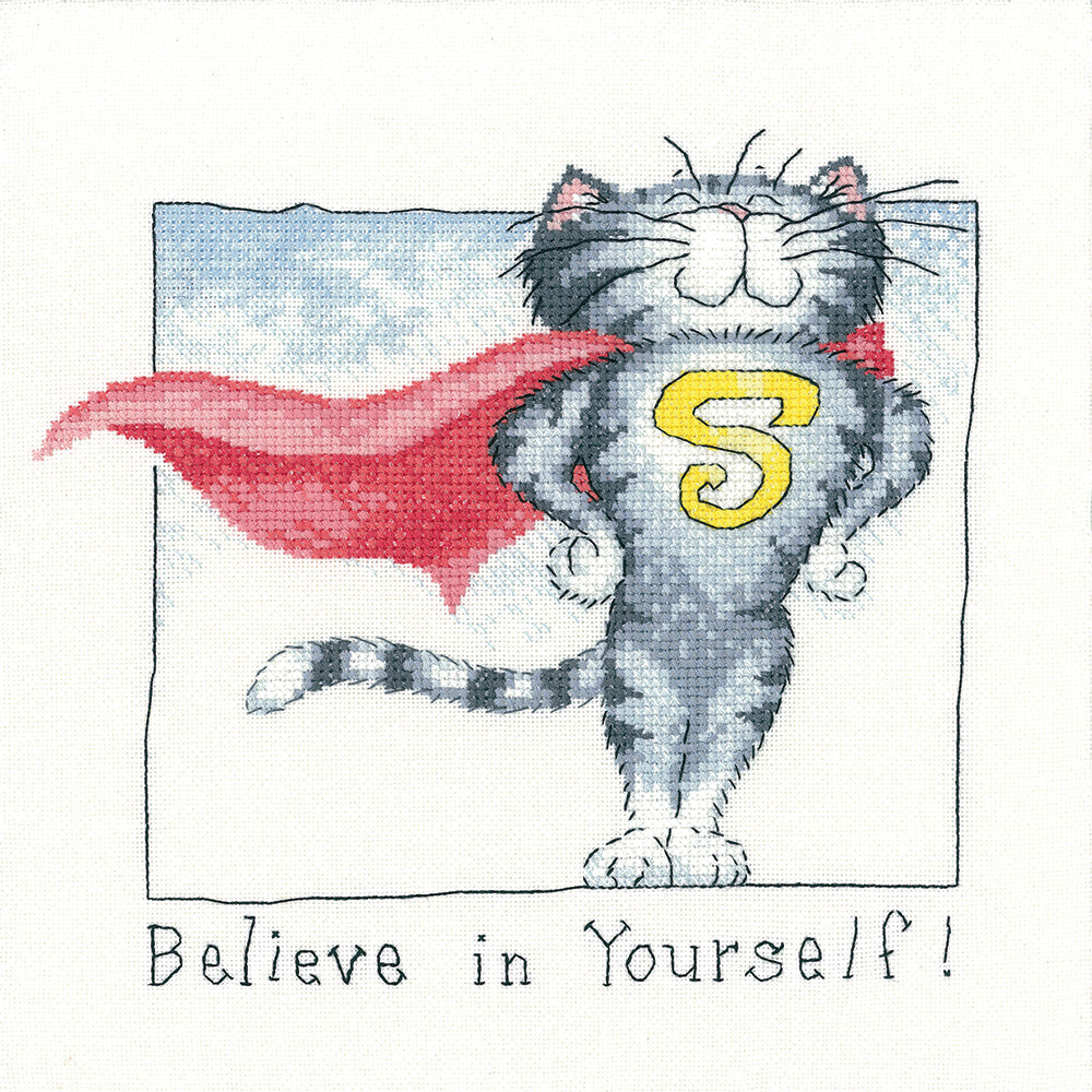 Believe in Yourself cross stitch chart pack - CRBY1359C