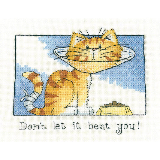 Don't Let it Beat You cross stitch chart pack - CRDL1303C