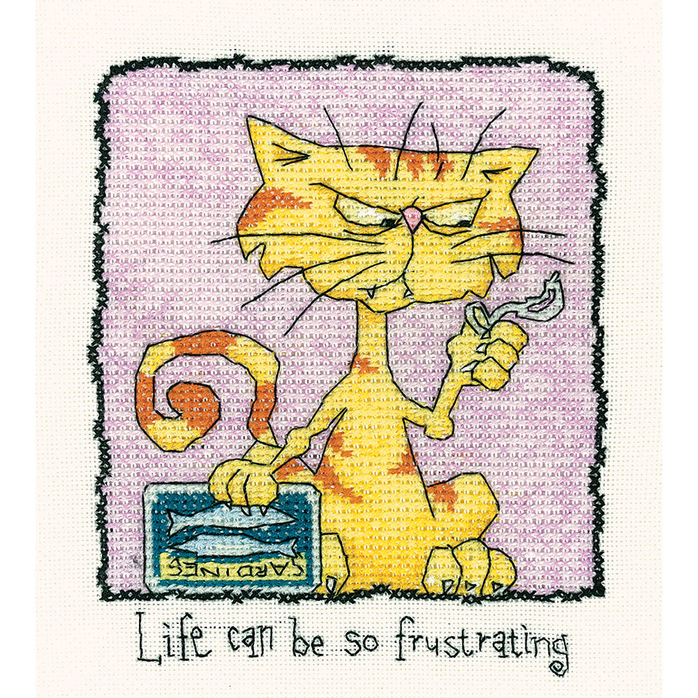 So Frustrating cross stitch chart pack - CRFR953C