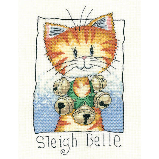 Sleigh Belle cross stitch chart pack - CRSB1283C