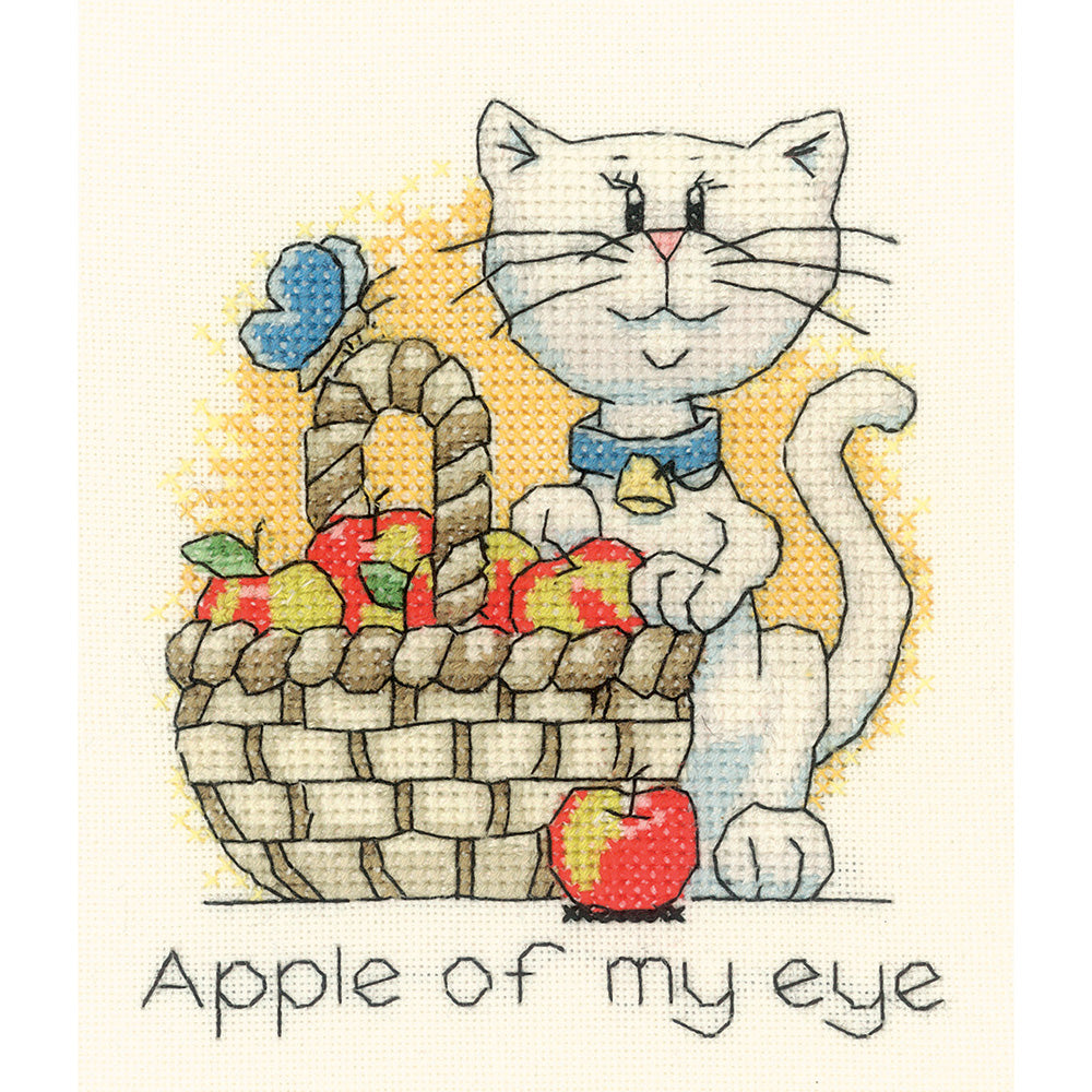 September Cat cross stitch chart pack - CRSC939C