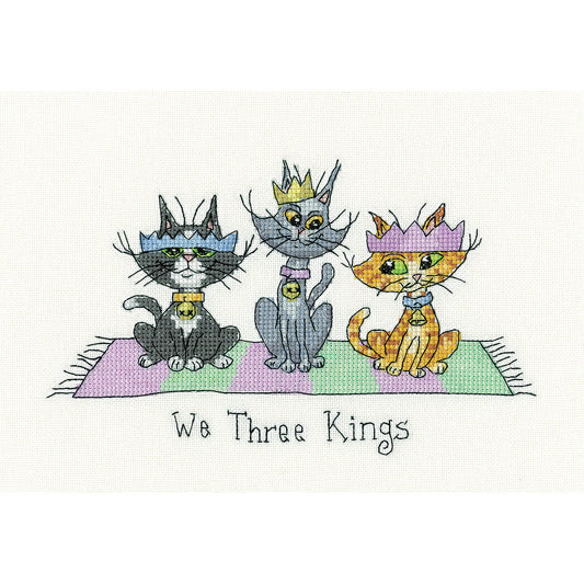 We Three Kings cross stitch kit - CRTK1925