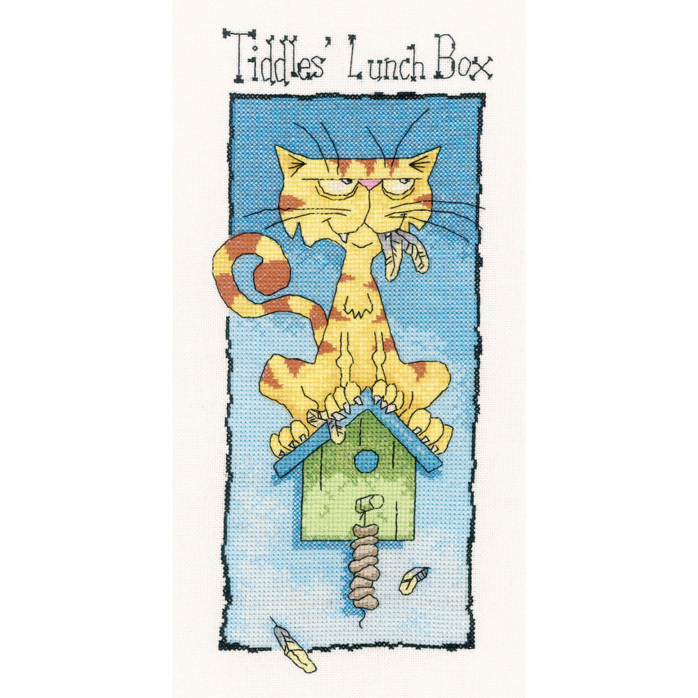 Tiddles' Lunch Box cross stitch chart pack - CRTL926C