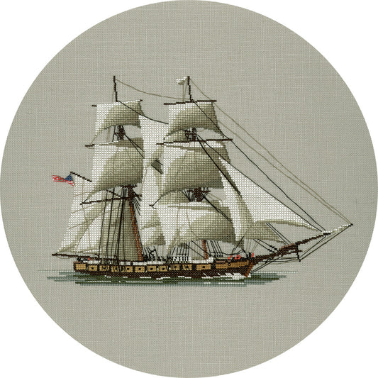 Tall Ship Niagara cross stitch chart pack - CTS245C