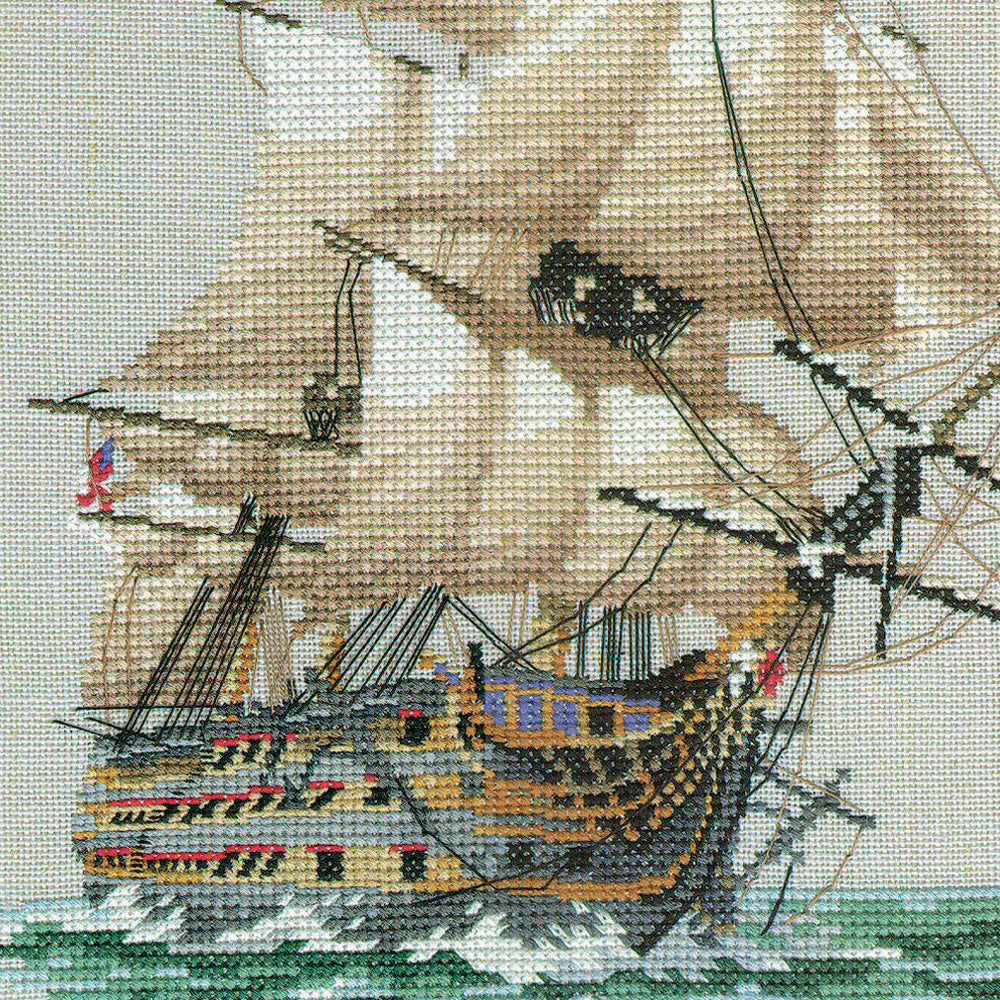 HMS Victory cross stitch chart pack - CVY309C