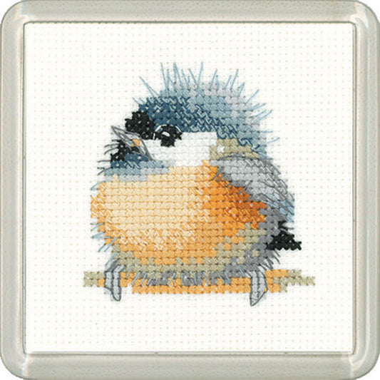 Cheepy cross stitch coaster kit - ECCP1562