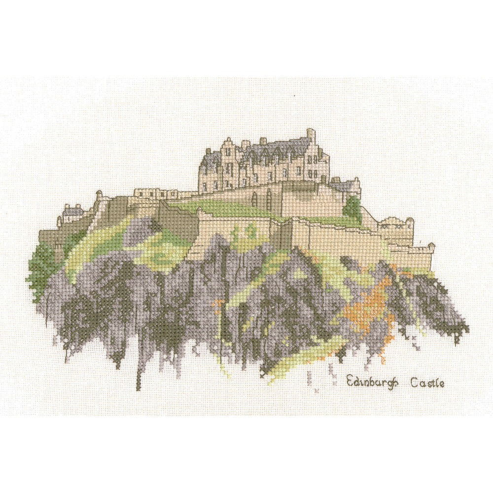 Edinburgh Castle cross stitch chart pack - ED045C