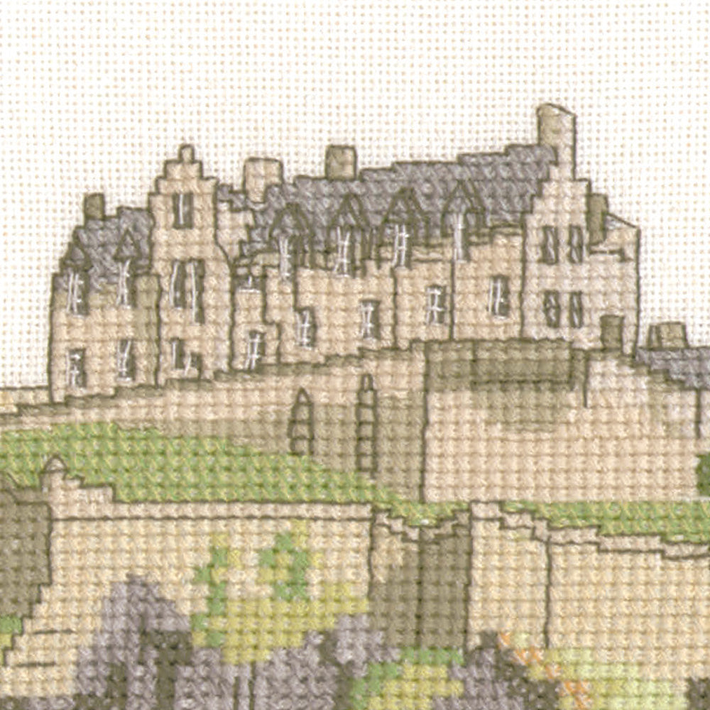 Edinburgh Castle cross stitch chart pack - ED045C