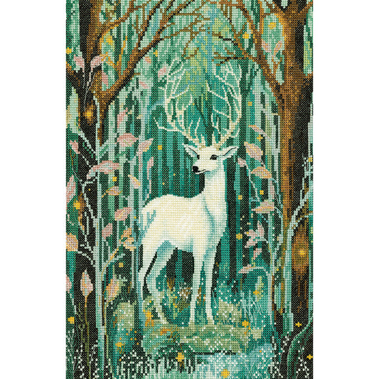 White Hart cross stitch kit - ESWH1751