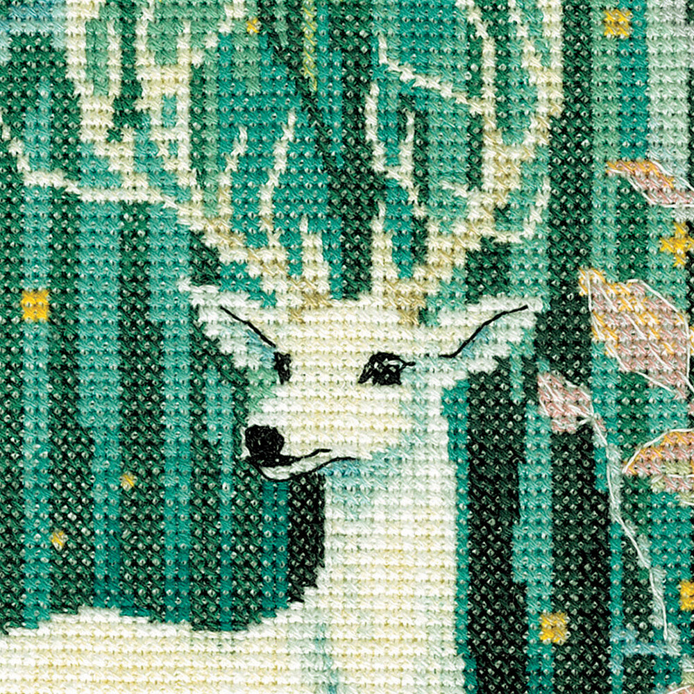 White Hart cross stitch kit - ESWH1751