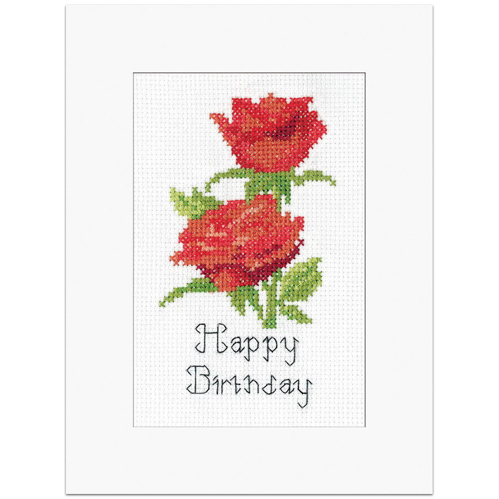 Red Roses Card by John Clayton - GJCRR1980