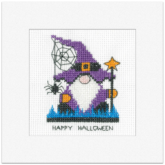 Gonk Wizard Greeting Card cross stitch kit - GOWZ1928
