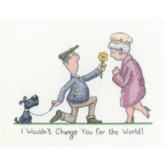 I Wouldn't Change You cross stitch kit - GYCY1604