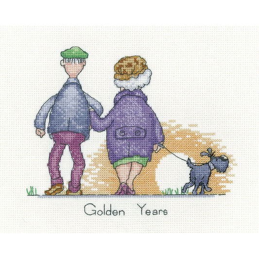 Golden Years cross stitch kit - GYGY1574