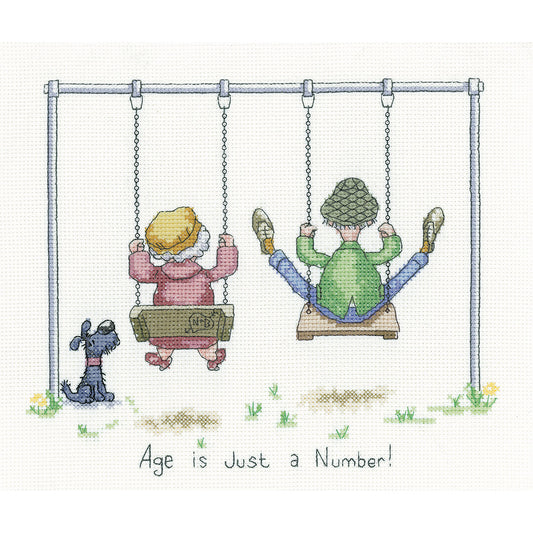 Just a Number cross stitch kit - GYJN1612