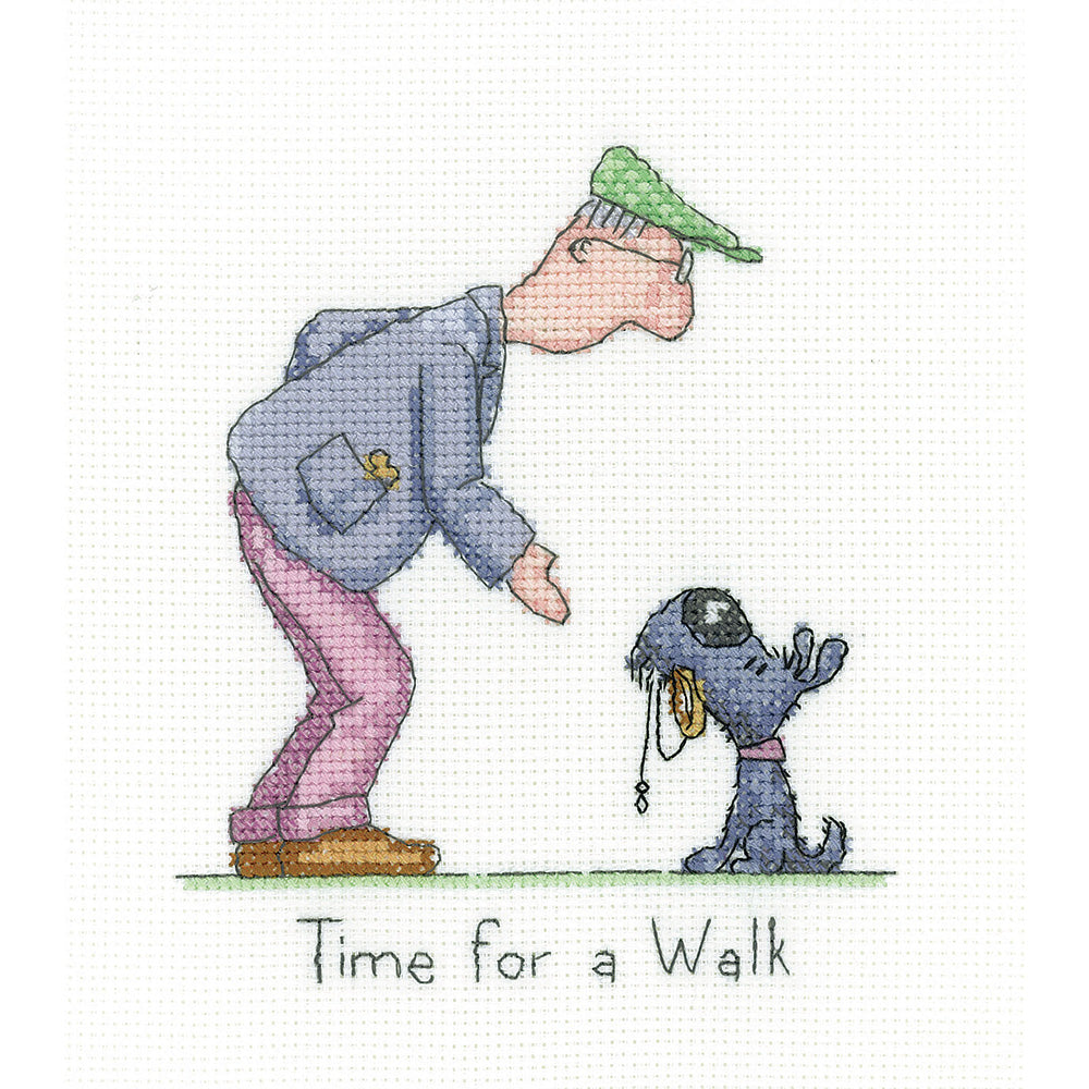 Time for a Walk cross stitch kit - GYTW1614