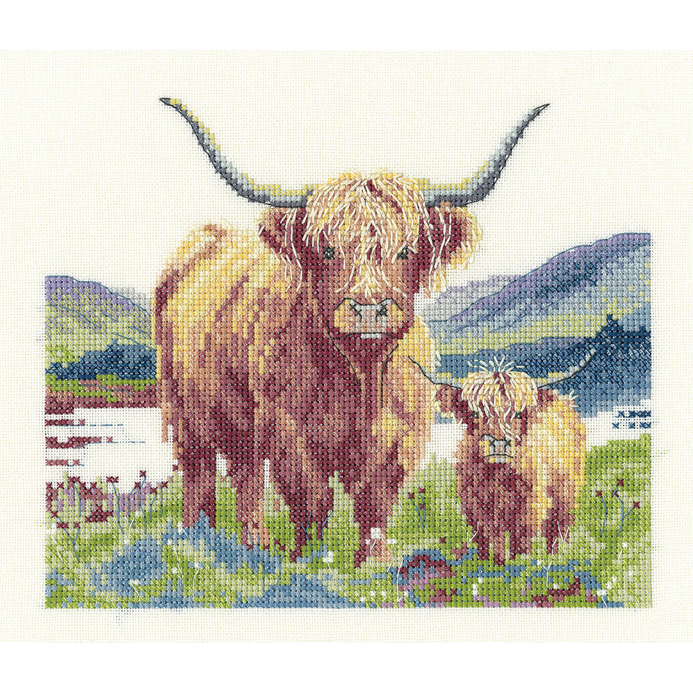 Highland Harmony cross stitch kit - HCHH1801