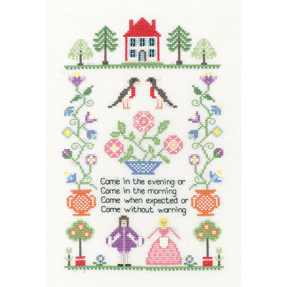 Welcome Sampler by Susan Ryder - HCWE638 (Digital Download)