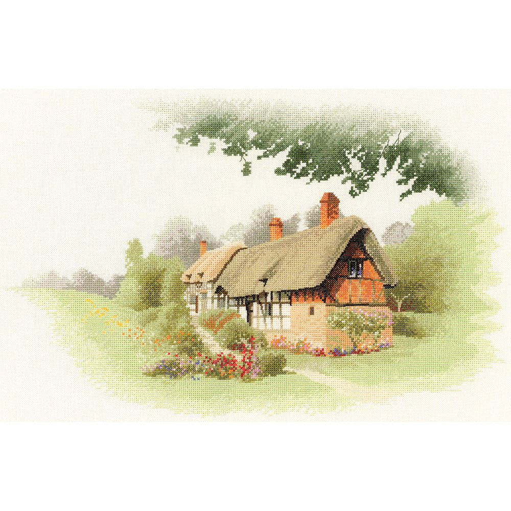 Anne Hathaway's Cottage cross stitch chart pack - JCAC922C