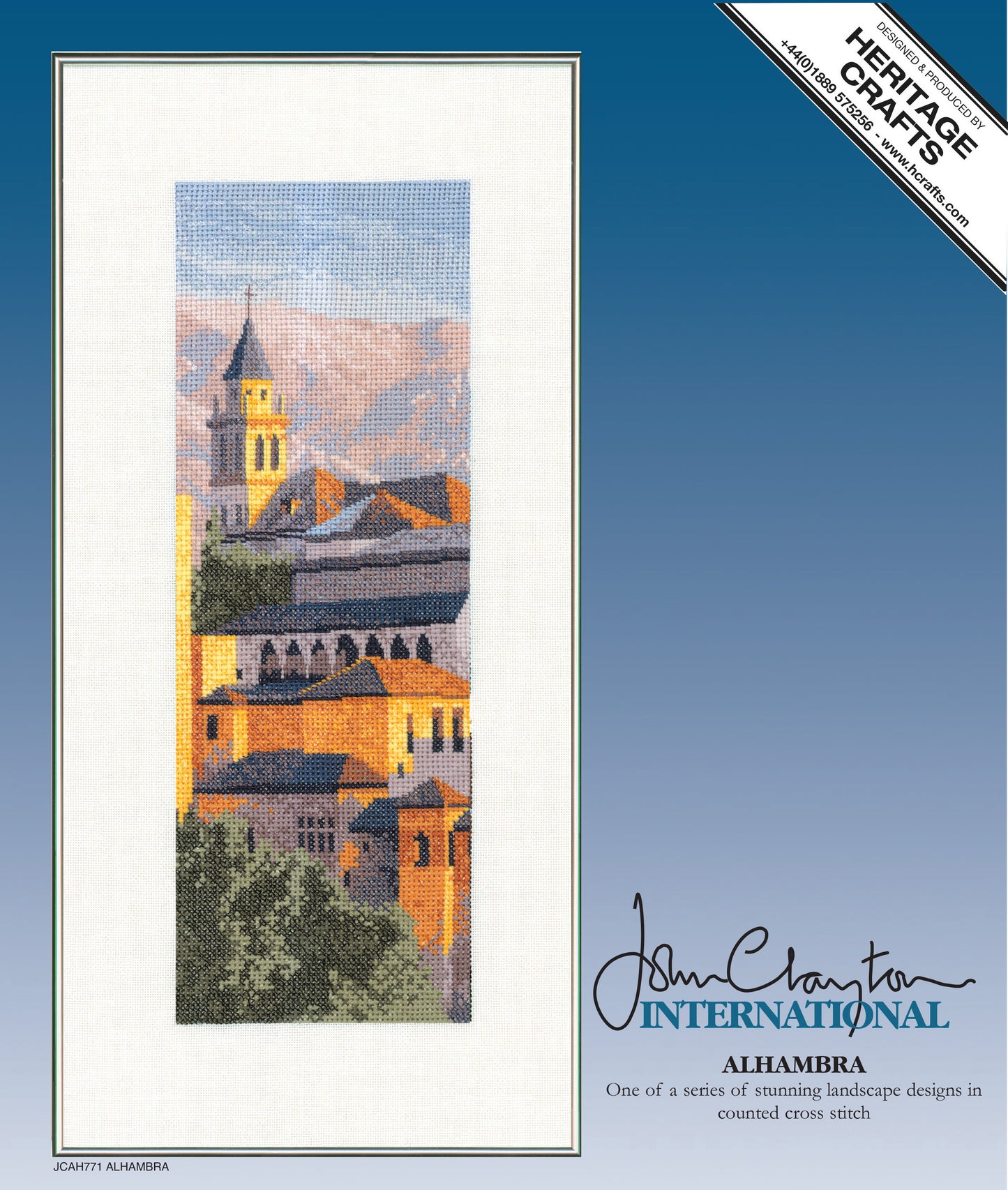 Alhambra cross stitch chart pack - JCTF587C