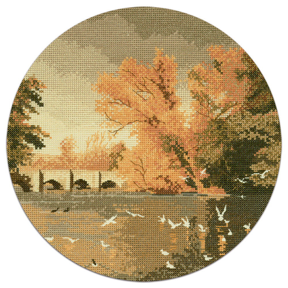 Autumn Reflections cross stitch chart pack - JCAR397C