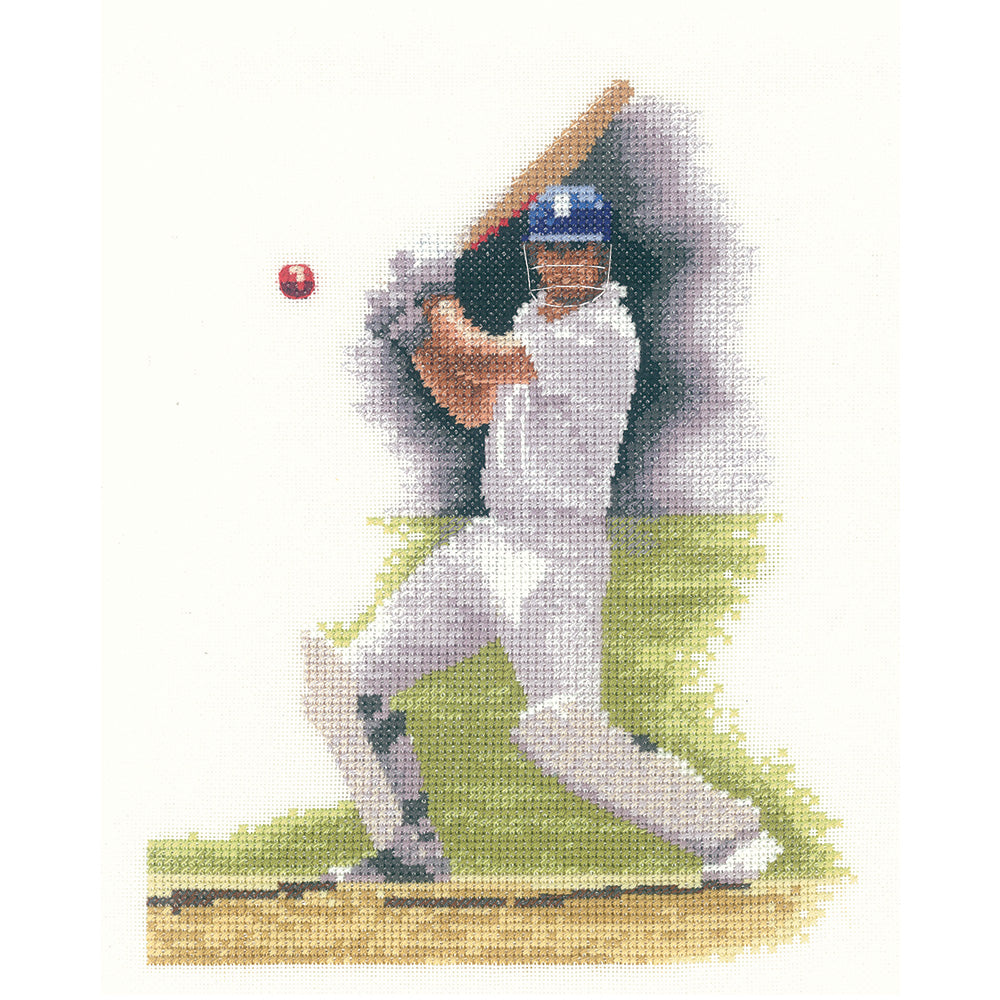 Batsman cross stitch chart pack - JCBA1109C