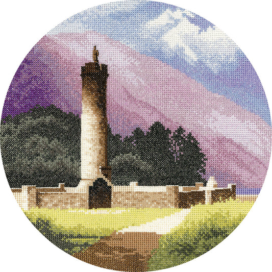 Bonnie Prince Charlie's Monument cross stitch chart pack - JCBP951C