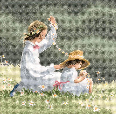 Daisy Chains cross stitch chart pack - JCDC385C