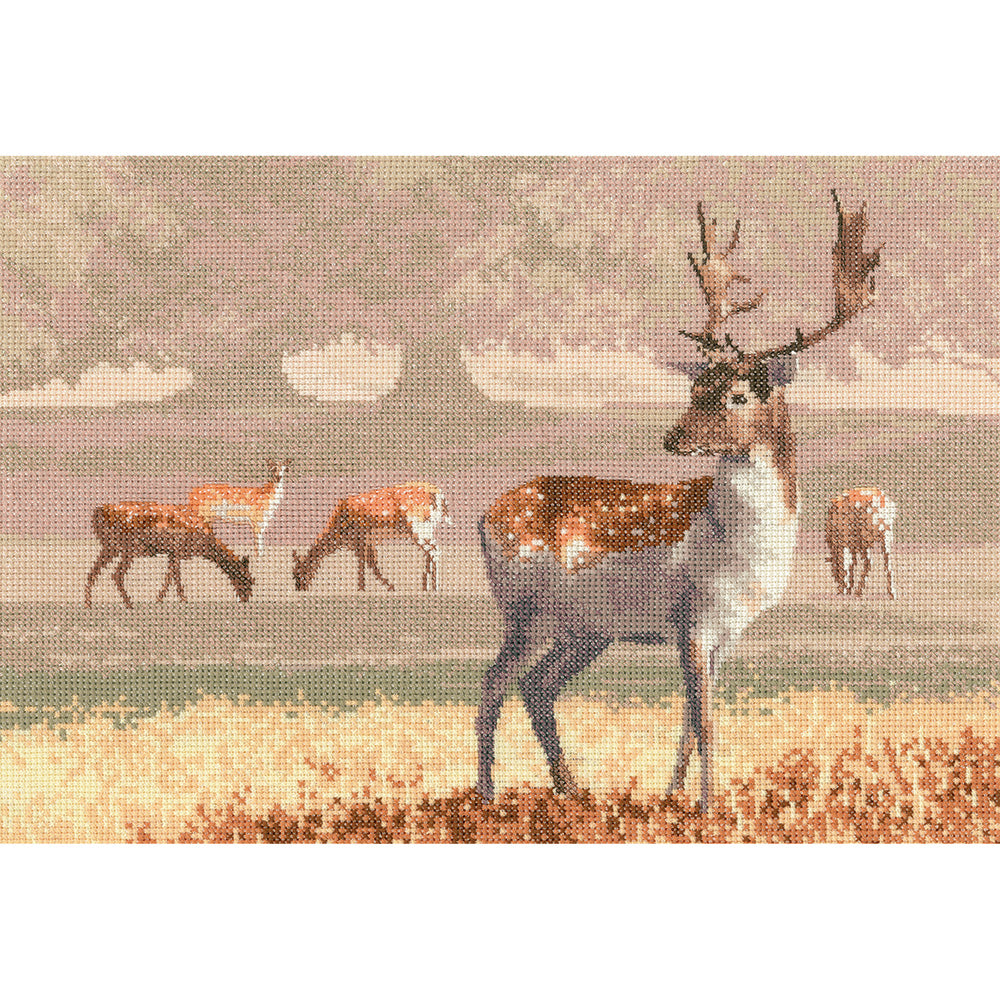 Deer Park cross stitch kit - JCDK1212