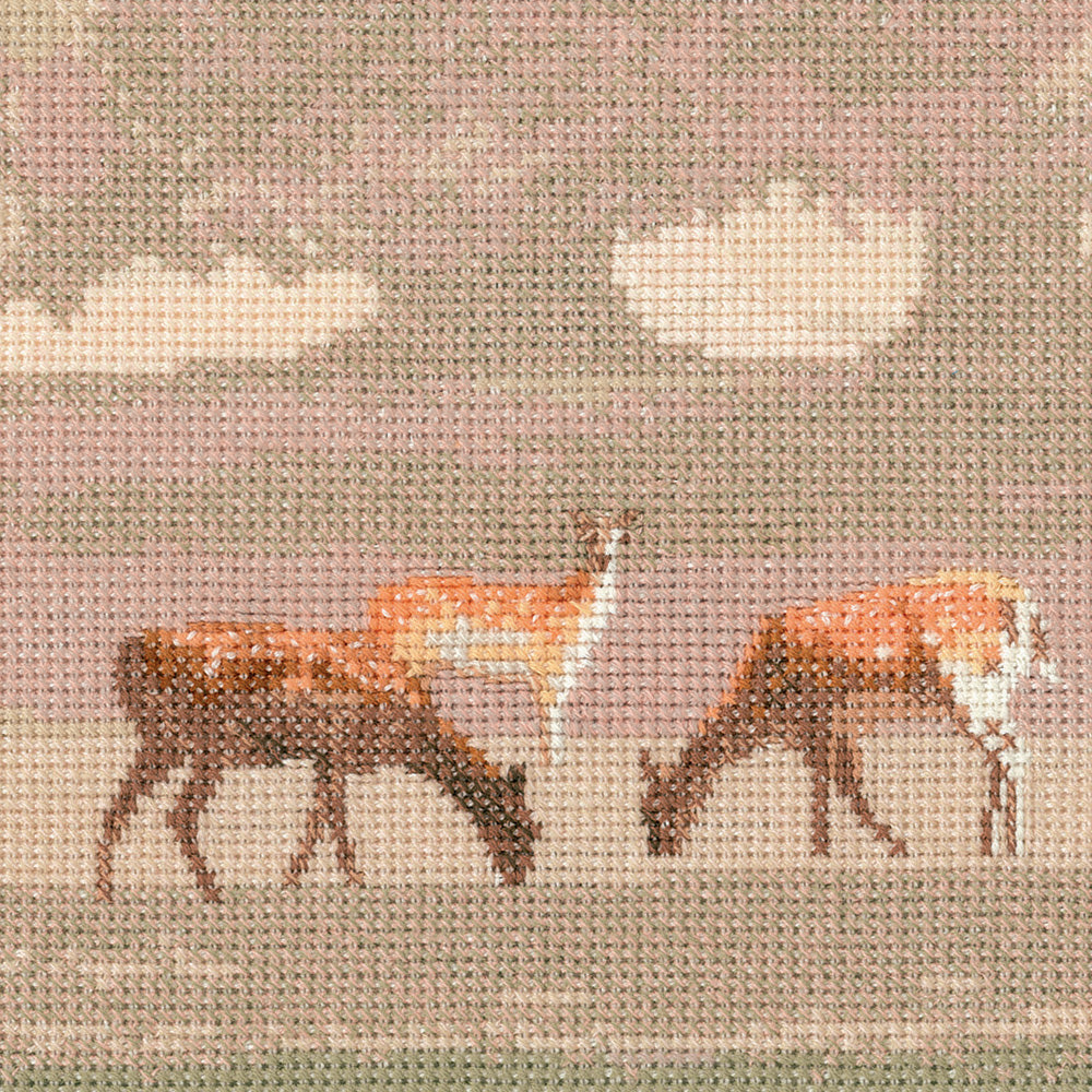 Deer Park cross stitch kit - JCDK1212