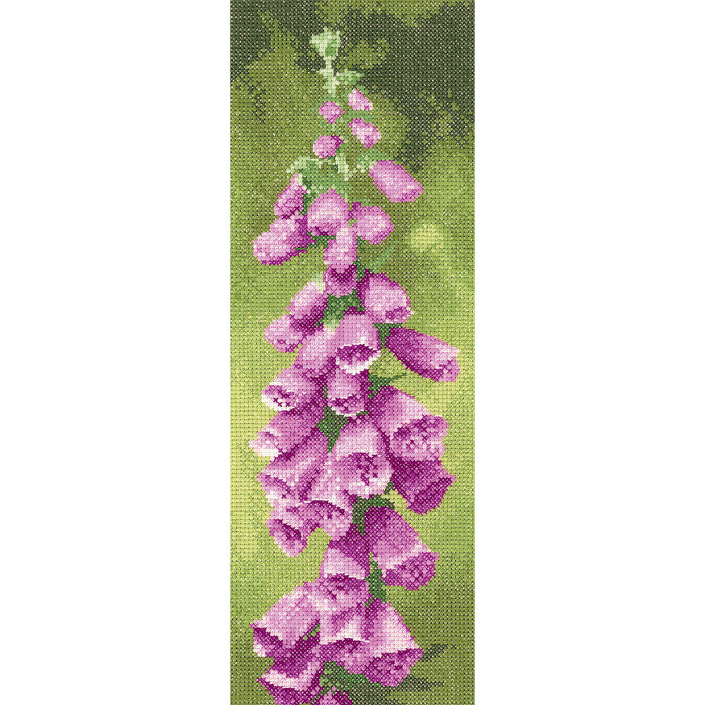 Foxglove Panel cross stitch chart pack - JCFG1330C