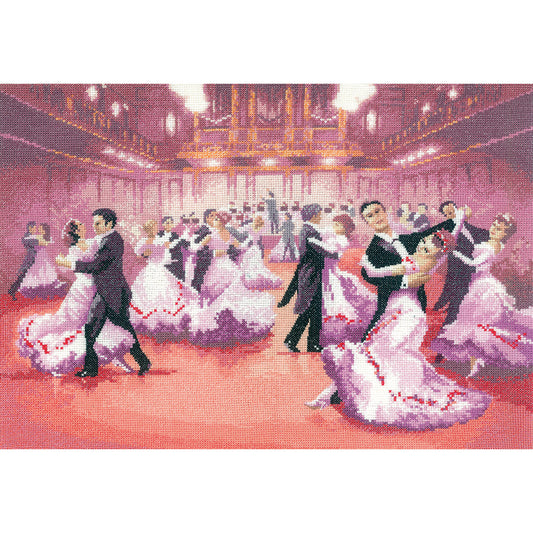 Grand Ball cross stitch chart pack - JCGA1036C