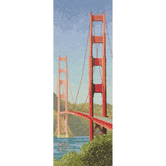 Golden Gate Bridge cross stitch chart pack - JCGO707C