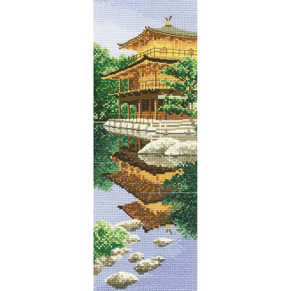 Golden Pavilion cross stitch chart pack - JCGP564C