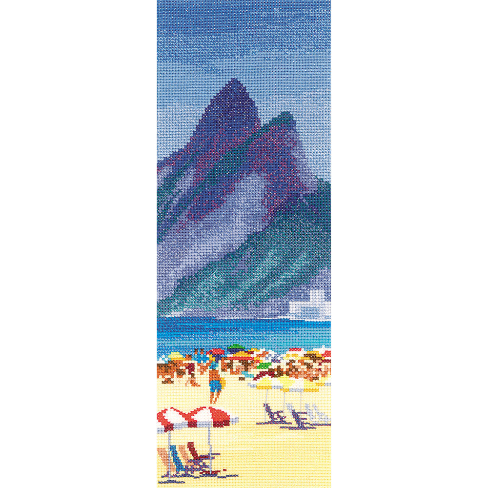 Ipanema Beach cross stitch chart pack - JCIB853C