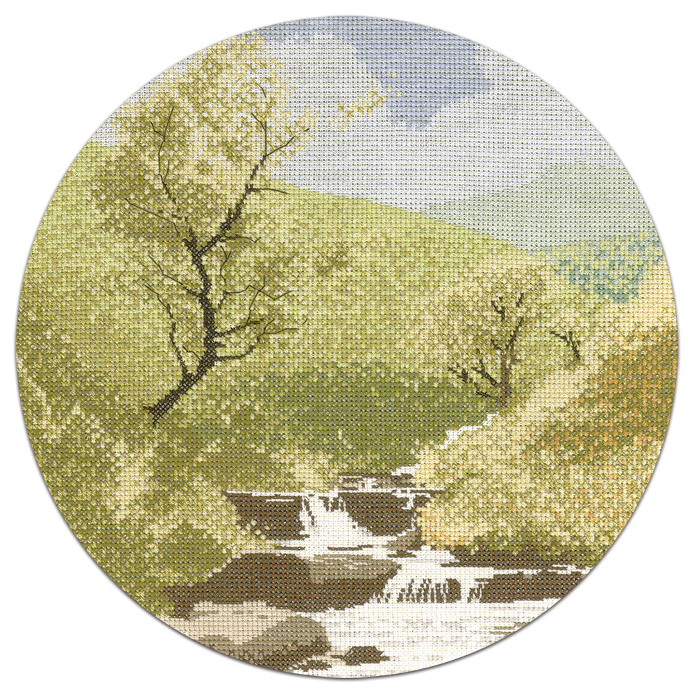 Mountain Stream cross stitch chart pack - JCMS243C